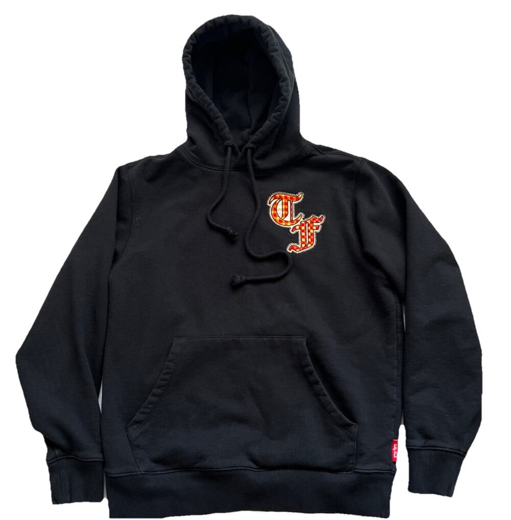 Teddy Fresh Hoodie Sweatshirt Adult XS Black Kangaroo Pocket Cotton Streetwear